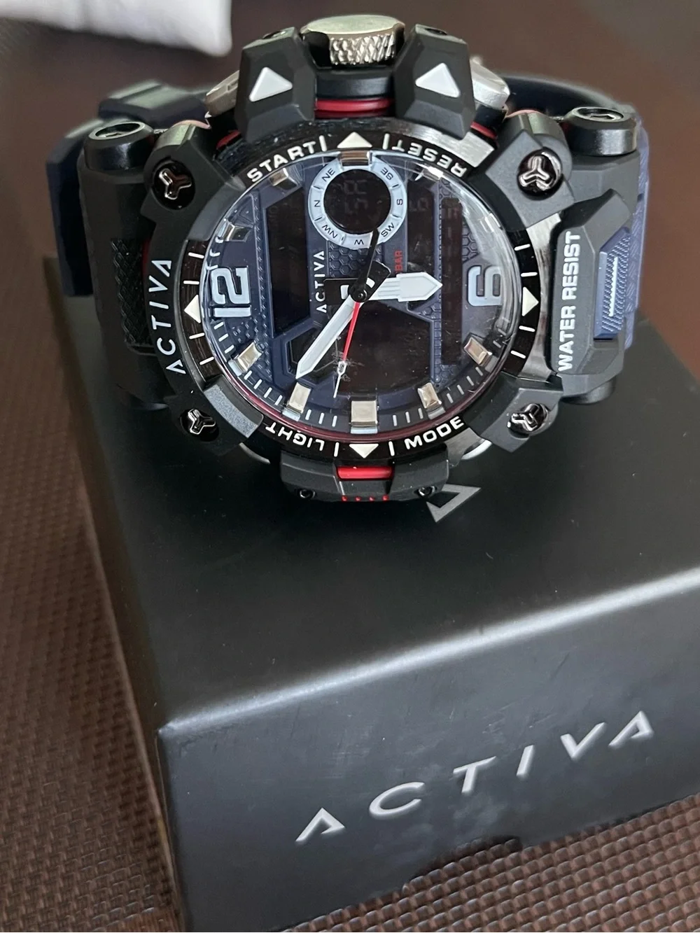 Activa X Invicta Analog- Digital Men's Watch - 49mm. Blue & Black , New